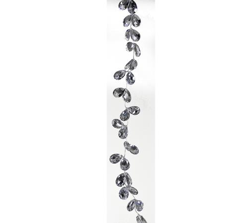 Γιρλάντα με ακρυλικά φύλλα καθρέπτη,167cm