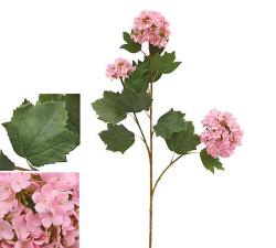 Ορτανσία Garden x 3 λουλούδια ροζ χρ.,81cm