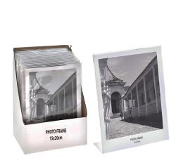 Stand για έντυπα & φωτογραφίες,polysterene,15x20cm