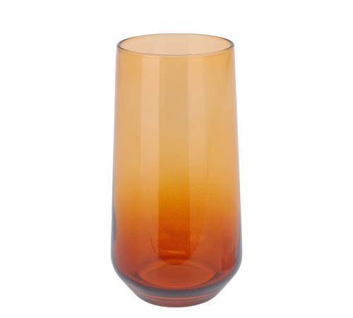 Ποτήρι νερού 7x15cm/350ml, ντεγκραντέ μελί χρ.