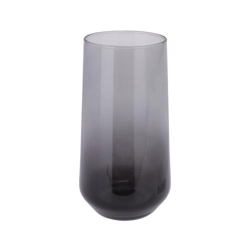 Ποτήρι νερού 7x15cm/350ml, ντεγκραντέ μαύρο χρ.