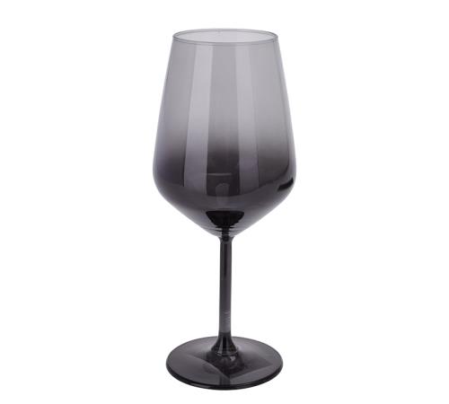 Ποτήρι κρασιού 7x15cm/490ml,ντεγκραντέ μαύρο χρ.