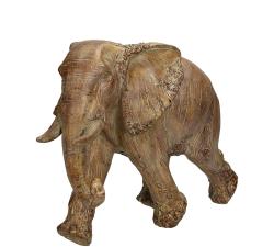 Διακοσμητικός ελέφαντας, καφέ χρ.,33x24cm