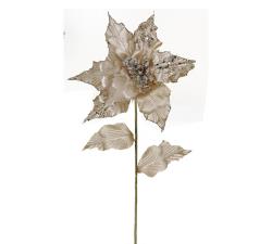 Αλεξανδρινό λουλούδι χρυσό βελούδο,70cm
