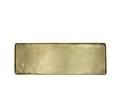 Παραλ/μος χρυσός σφυρήλατος δίσκος 38x13,5cm