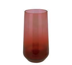 Ποτήρι νερού 7x15cm/470ml, ντεγκραντέ κόκκινο χρ.