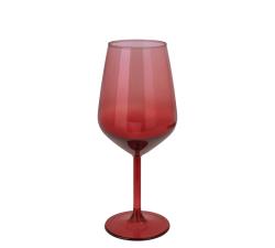 Ποτήρι κρασιού 7x15cm/490ml,ντεγκραντέ κόκκινο χρ.