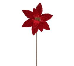 Poinstettia flower,dk.red velvet,d.30cm