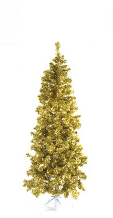 Χριστουγεννιάτικο Δέντρο SLIM 180cm Ματ Χρυσό