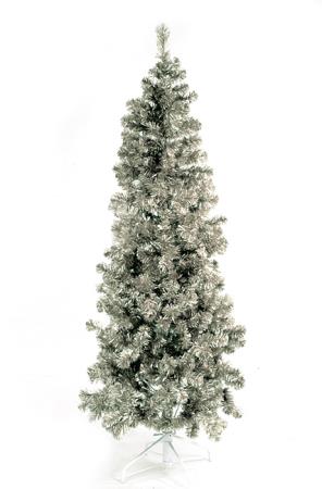Χριστουγεννιάτικο Δέντρο SLIM 210cm Ματ Ασημί